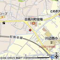 日高川町商工会周辺の地図