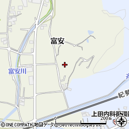 和歌山県御坊市湯川町富安2235周辺の地図