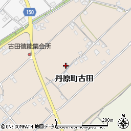 愛媛県西条市丹原町古田485周辺の地図