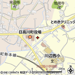 ローソン川辺町小熊店周辺の地図