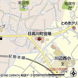 〒649-1300 和歌山県日高郡日高川町（以下に掲載がない場合）の地図