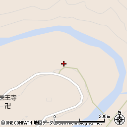 和歌山県田辺市龍神村甲斐ノ川789周辺の地図