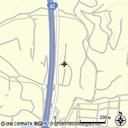 湯浅御坊道路周辺の地図