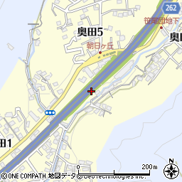 福岡県北九州市門司区奥田周辺の地図