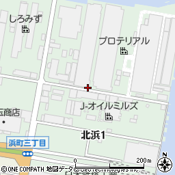 西小倉運輸株式会社　若松営業所周辺の地図