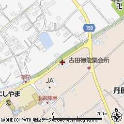 愛媛県西条市丹原町古田甲-586周辺の地図