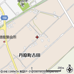 愛媛県西条市丹原町古田甲-478周辺の地図