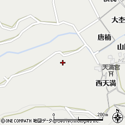 徳島県阿南市長生町淵首周辺の地図
