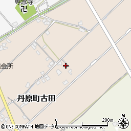 愛媛県西条市丹原町古田476-1周辺の地図