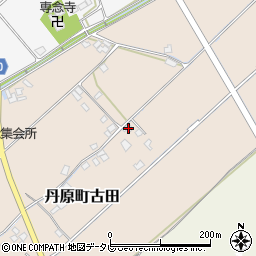 愛媛県西条市丹原町古田477-3周辺の地図