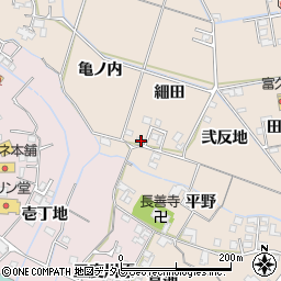 徳島県阿南市才見町細田8周辺の地図