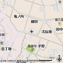 徳島県阿南市才見町（細田）周辺の地図