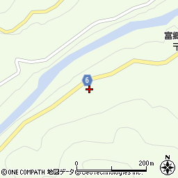 愛媛県四国中央市富郷町寒川山498周辺の地図