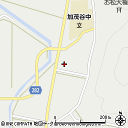 徳島県阿南市加茂町不け前周辺の地図