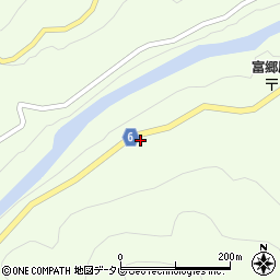愛媛県四国中央市富郷町寒川山484周辺の地図