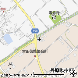 愛媛県西条市丹原町古田579-4周辺の地図