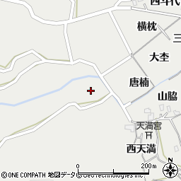 徳島県阿南市長生町丸山周辺の地図