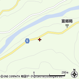 愛媛県四国中央市富郷町寒川山463周辺の地図