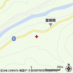 愛媛県四国中央市富郷町寒川山468周辺の地図