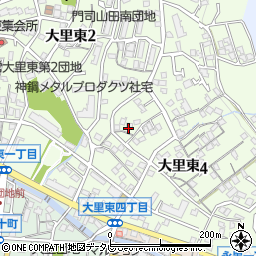 ハマサキマンション周辺の地図