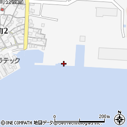 山口県下関市彦島田の首町周辺の地図