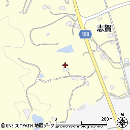 和歌山県日高郡日高町志賀816周辺の地図