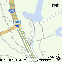 福岡県北九州市若松区竹並1172周辺の地図