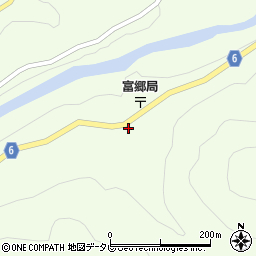 愛媛県四国中央市富郷町寒川山439周辺の地図