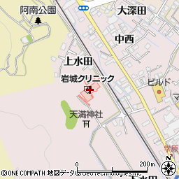 岩城クリニック周辺の地図