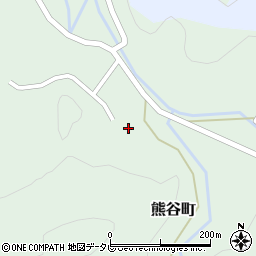 徳島県阿南市熊谷町正境周辺の地図
