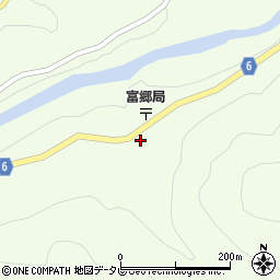 愛媛県四国中央市富郷町寒川山138周辺の地図