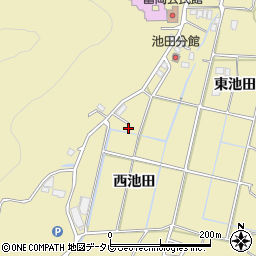 徳島県阿南市富岡町西池田8-7周辺の地図