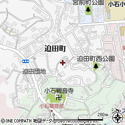 福岡県北九州市若松区迫田町周辺の地図