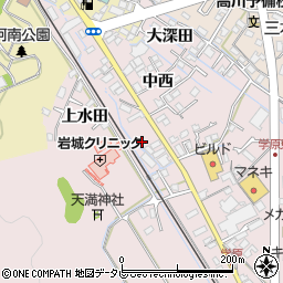 徳島県阿南市学原町烏帽子池周辺の地図
