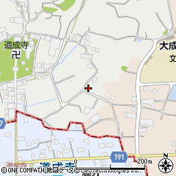 和歌山県日高郡日高川町鐘巻1801周辺の地図