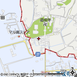 和歌山県日高郡日高川町鐘巻1750周辺の地図