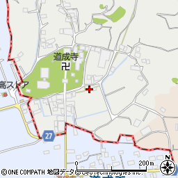 和歌山県日高郡日高川町鐘巻1762周辺の地図