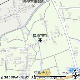 福原神社周辺の地図