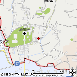 和歌山県日高郡日高川町鐘巻1429周辺の地図