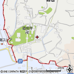 和歌山県日高郡日高川町鐘巻1430周辺の地図