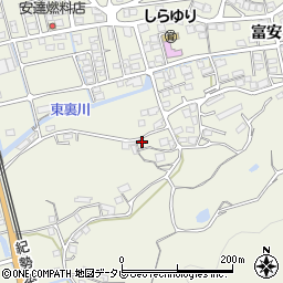 和歌山県御坊市湯川町富安874周辺の地図