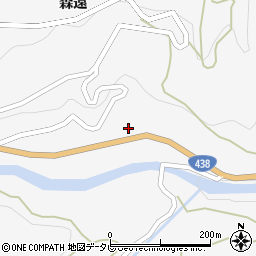 徳島県美馬市木屋平森遠183周辺の地図