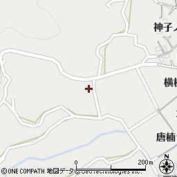 徳島県阿南市長生町池ノ内周辺の地図