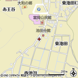 徳島県阿南市富岡町西池田4-20周辺の地図