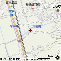 和歌山県御坊市湯川町富安1893周辺の地図