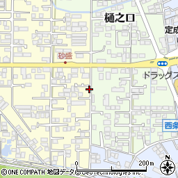 愛媛県西条市古川甲周辺の地図