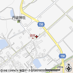 西条市消防団　徳田分団第３部詰所周辺の地図