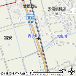 和歌山県御坊市湯川町富安1873周辺の地図