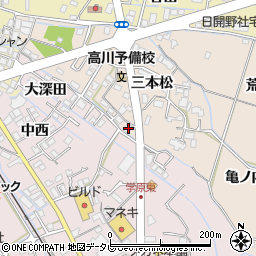 徳島県阿南市才見町三本松37-1周辺の地図