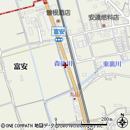 和歌山県御坊市湯川町富安1869周辺の地図